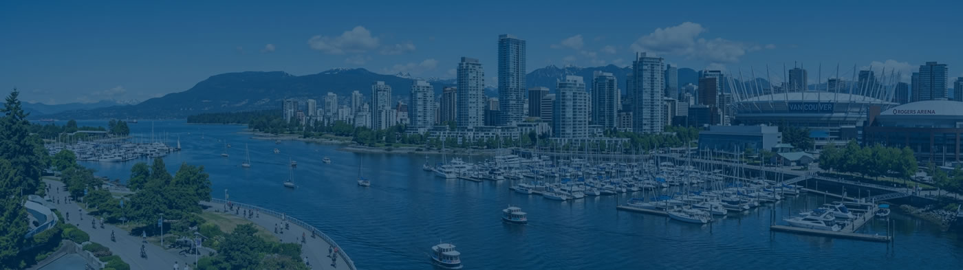Vancouver skyline and harbour